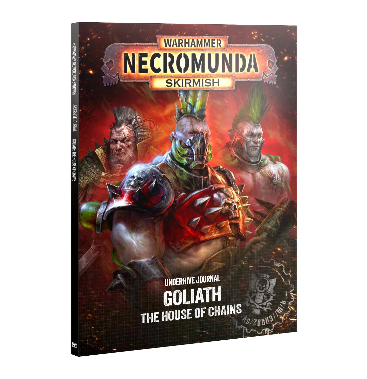 Pre Order: Necromunda: Underhive Journal: Goliath, House Of Chains - Necromunda Warhammer 40K - Brand New