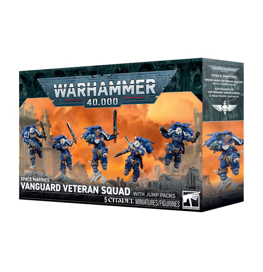 Pre Order: Vanguard Veterans With Jump Packs - Space Marines - Warhammer 40k - Brand New