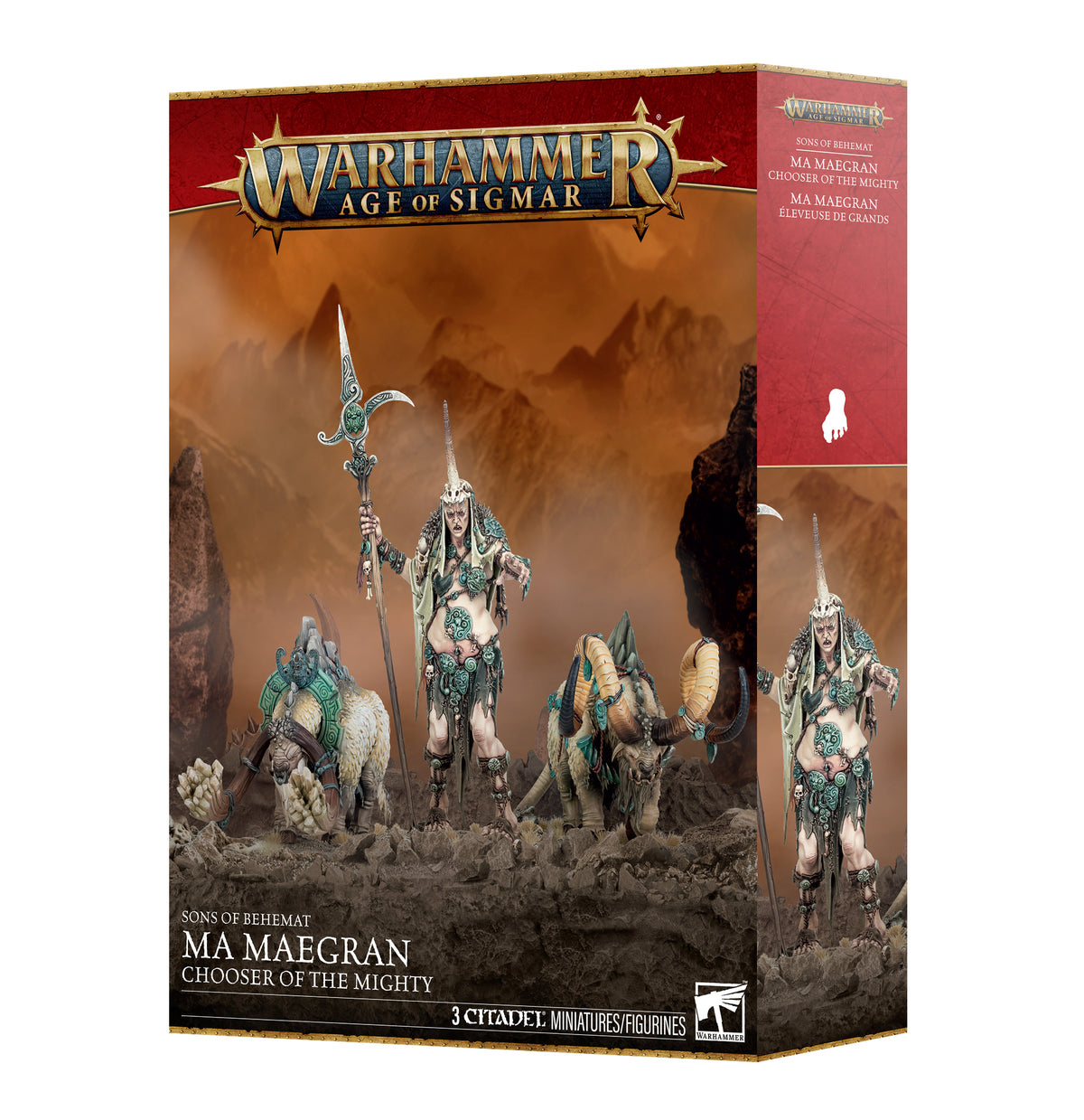 Pre Order: Ma Maegran: Chooser Of The Mighty -  Sons Of Behemat - Warhammer Age of Sigmar - Brand New