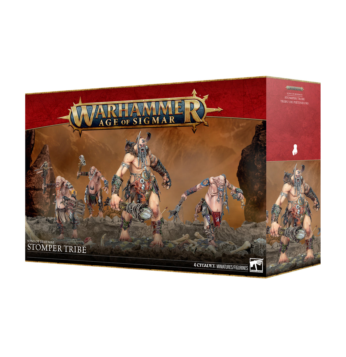 Pre Order: Stomper Tribe - Sons Of Behemat - Warhammer Age of Sigmar - Brand New