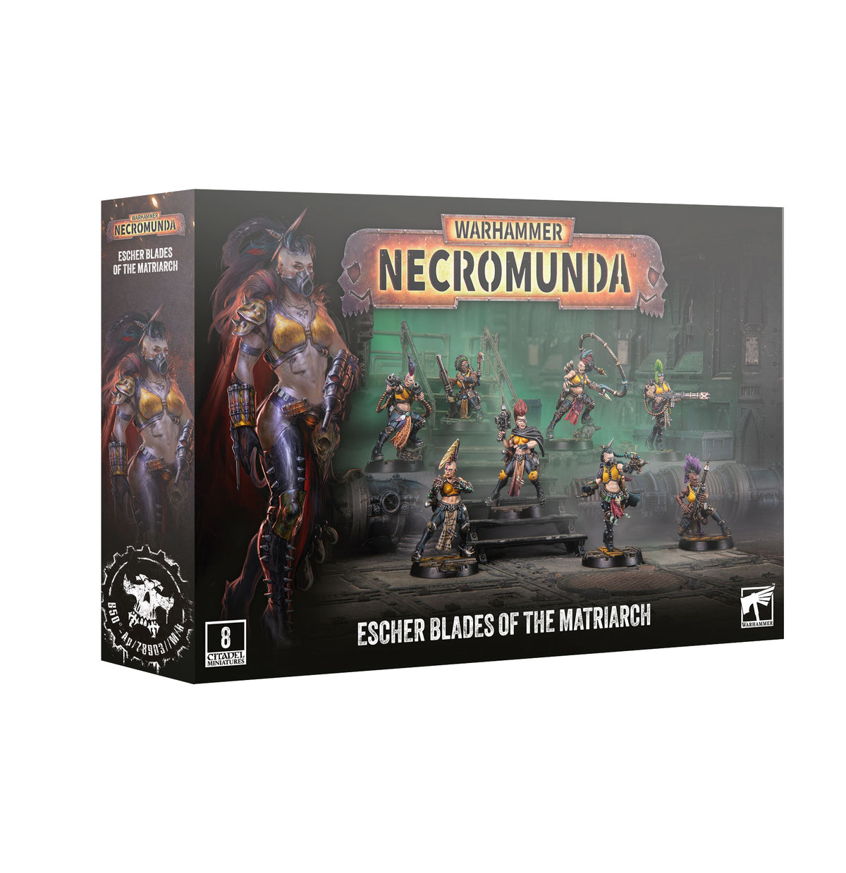Pre Order: Necromunda: House Escher Blades Of The Matriarch - Necromunda Warhammer 40K - Brand New