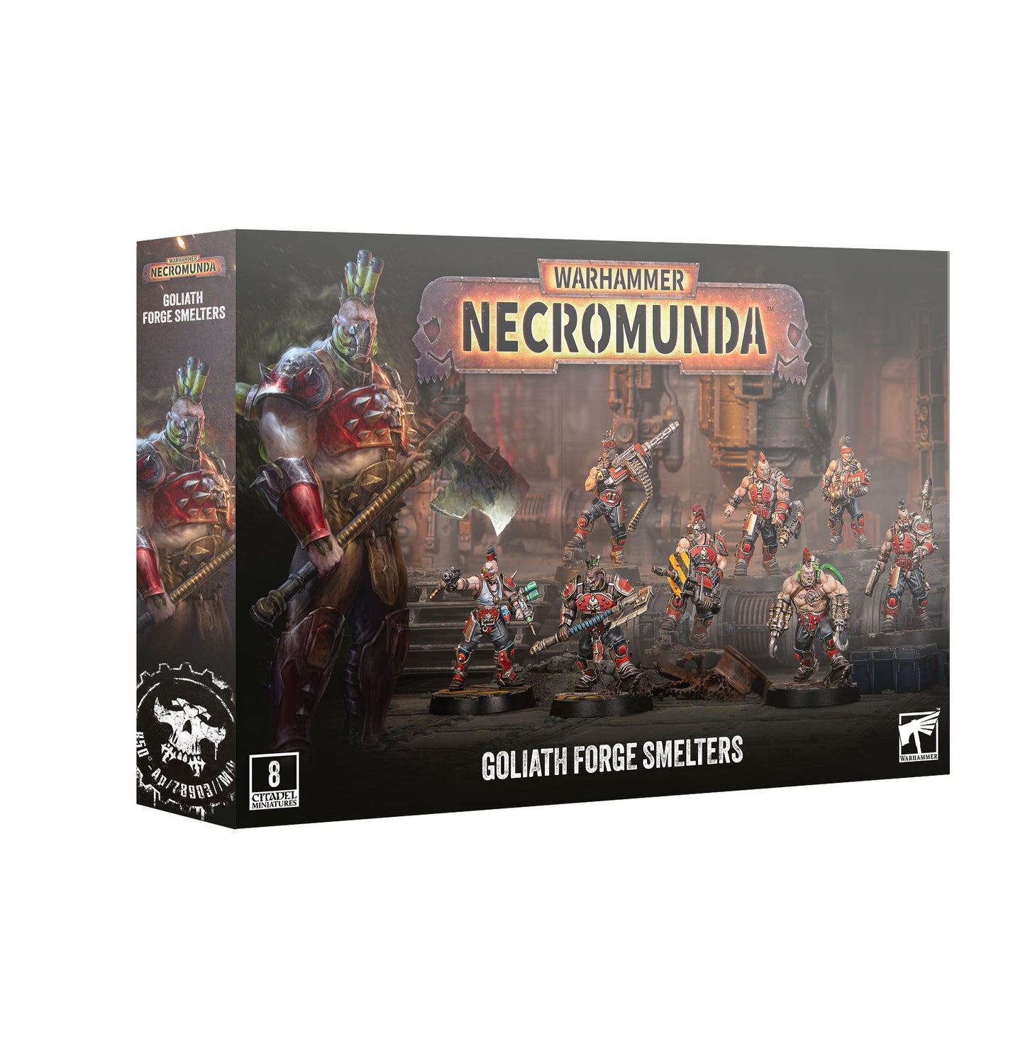 Pre Order: Necromunda: House Goliath Forge Smelters - Necromunda Warhammer 40K - Brand New