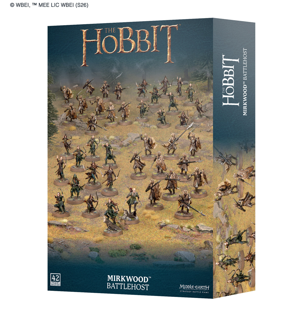 Pre Order: Mirkwood Battlehost - Forces Of Good - Warhammer Middle Earth - Brand New