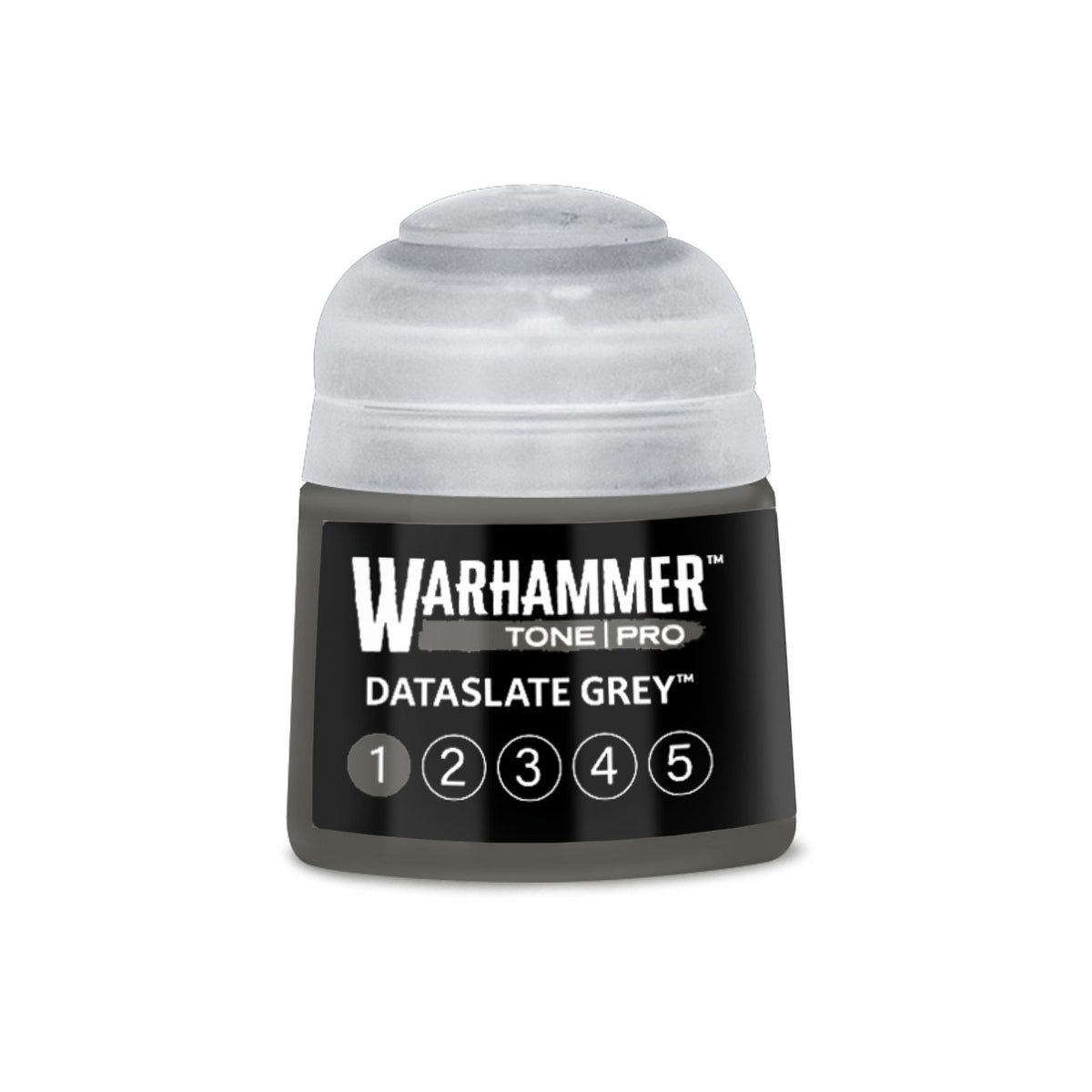 Pre Order: Dataslate Grey 1 12ml - Warhammer Tone Pro - Games Workshop - Brand New