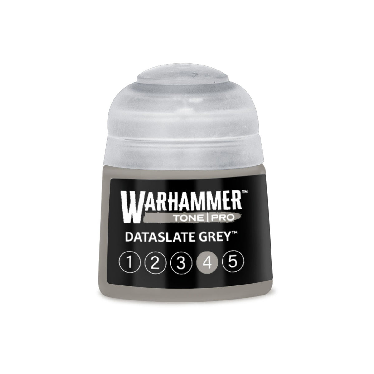 Pre Order: Dataslate Grey 4 12ml - Warhammer Tone Pro - Games Workshop - Brand New