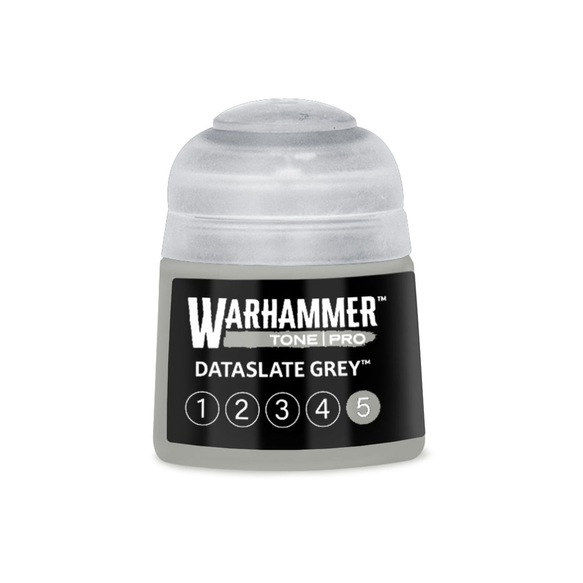 Pre Order: Dataslate Grey 5 12ml - Warhammer Tone Pro - Games Workshop - Brand New
