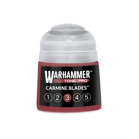 Pre Order: Carmine Blades 3 12ml - Warhammer Tone Pro - Games Workshop - Brand New