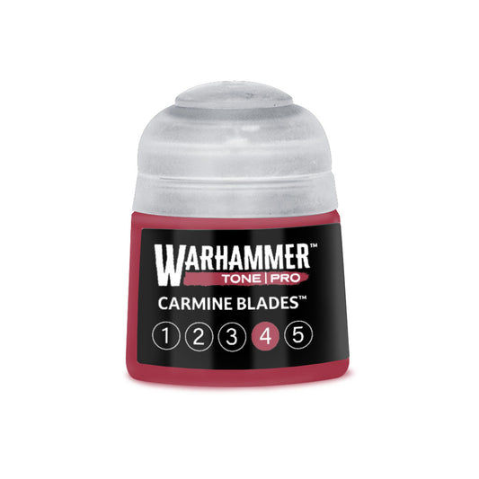Pre Order: Carmine Blades 4 12ml - Warhammer Tone Pro - Games Workshop - Brand New