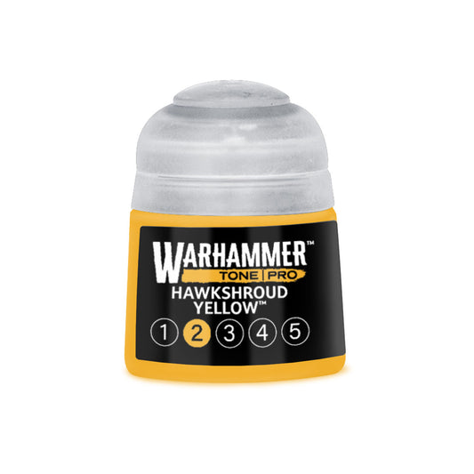 Pre Order: Hawkshroud Yellow 2 12ml - Warhammer Tone Pro - Games Workshop - Brand New