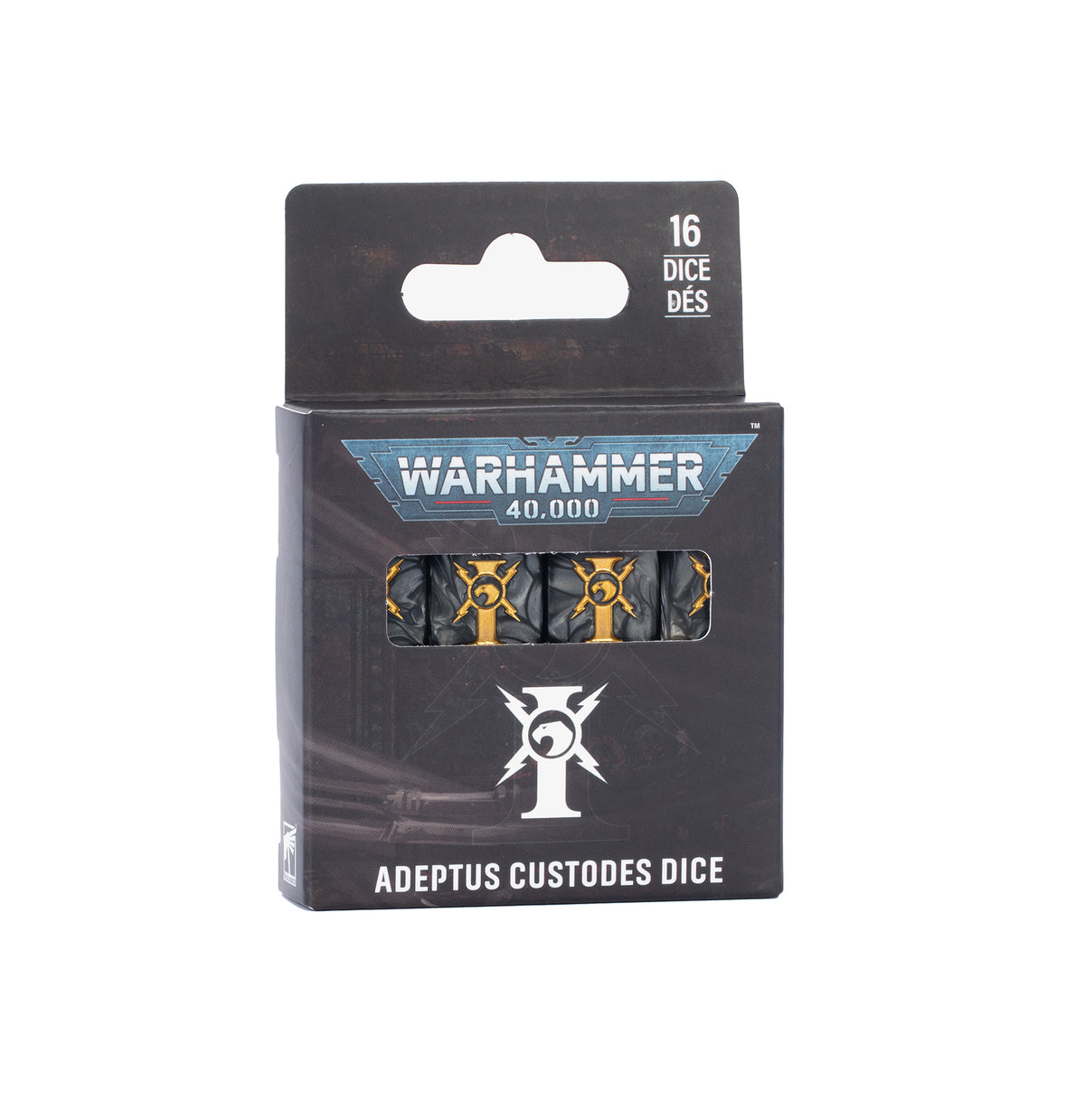Pre Order: Adeptus Custodes Dice Set - 11th Edition - Warhammer 40k - Brand New