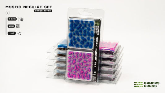 Mystic Nebulae Grass Tufts Set - Model Basing - Gamers Grass