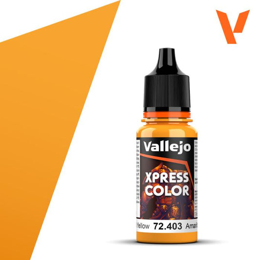 Imperial Yellow - Xpress Colour Range 18ml - AV Vallejo Paints