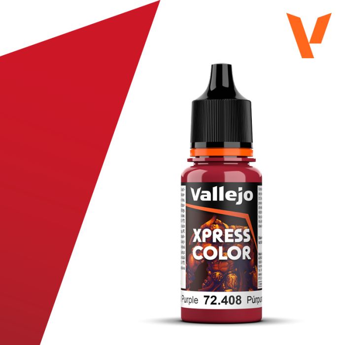 Cardinal Purple - Xpress Colour Range 18ml - AV Vallejo Paints