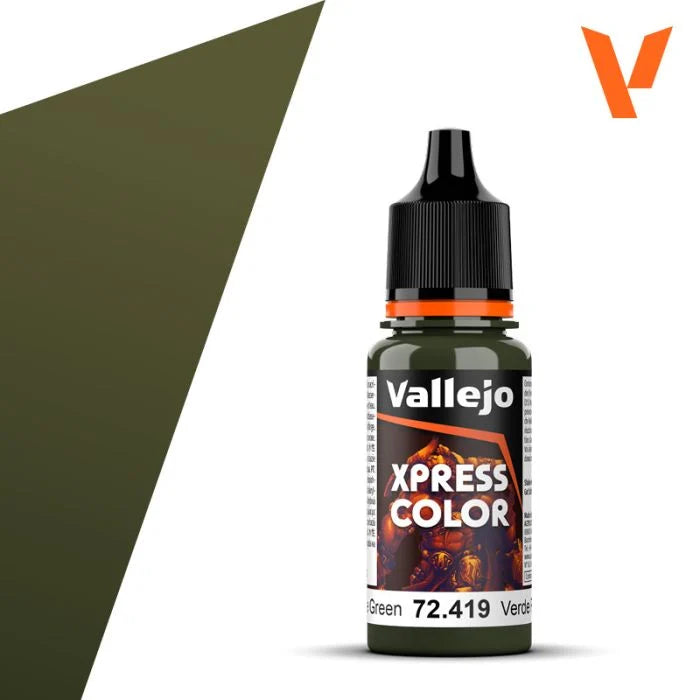 Plague Green - Xpress Colour Range 18ml - AV Vallejo Paints