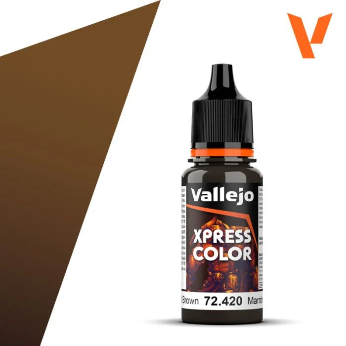 Wasteland Brown - Xpress Colour Range 18ml - AV Vallejo Paints