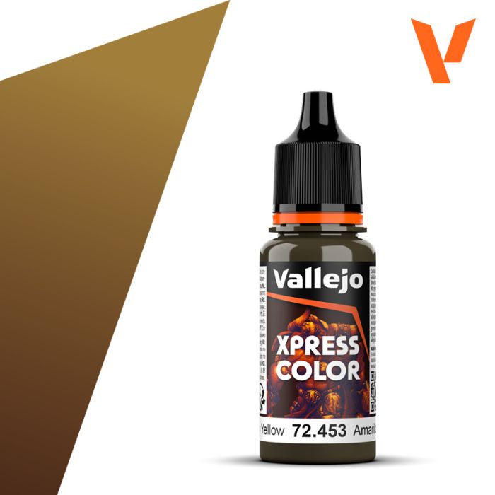 Military Yellow - Xpress Colour Range 18ml - AV Vallejo Paints