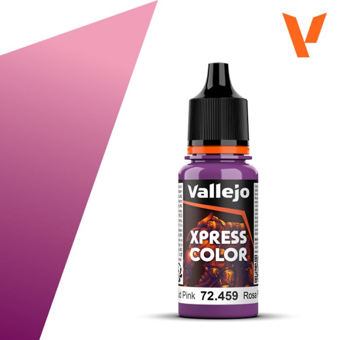 Fluid Pink - Xpress Colour Range 18ml - AV Vallejo Paints