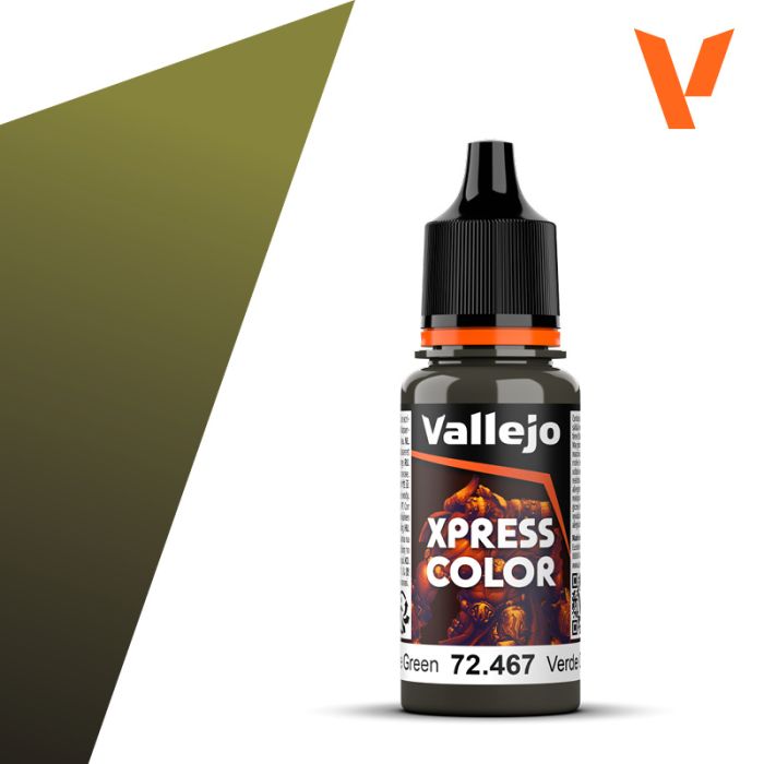 Camouflage Green - Xpress Colour Range 18ml - AV Vallejo Paints