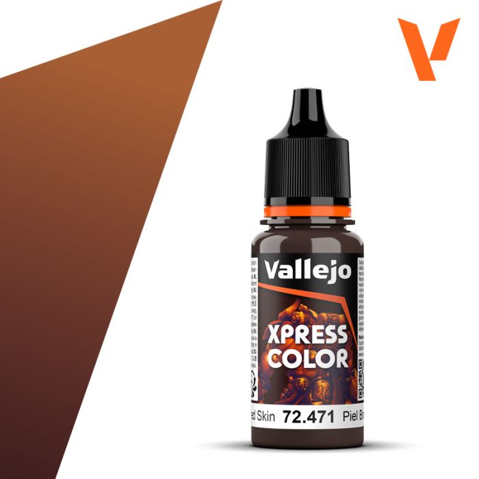 Tanned Skin - Xpress Colour Range 18ml - AV Vallejo Paints