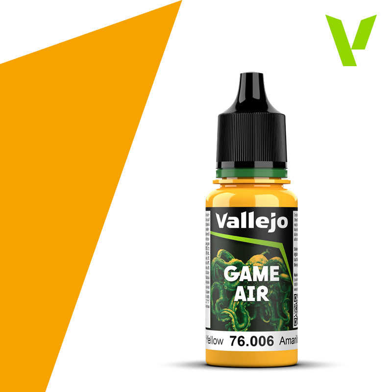 Sun Yellow - Game Air Range 18ml - Vallejo