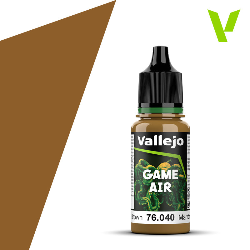 Leather Brown - Game Air Range 18ml - Vallejo