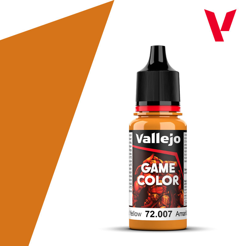 Gold Yellow - Game Colour Range 18ml - AV Vallejo Paints