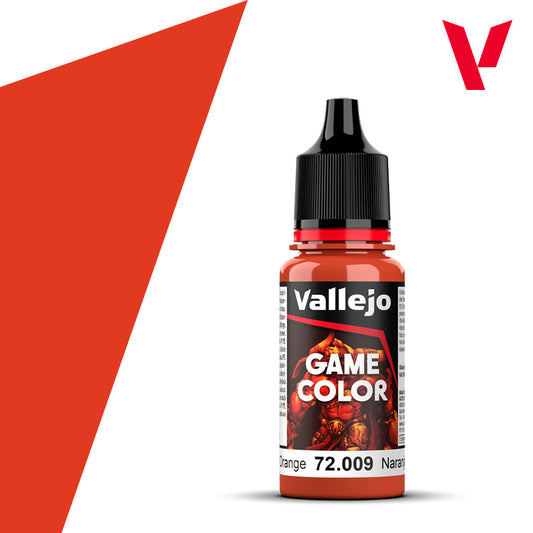 Hot Orange - Game Colour Range 18ml - AV Vallejo Paints