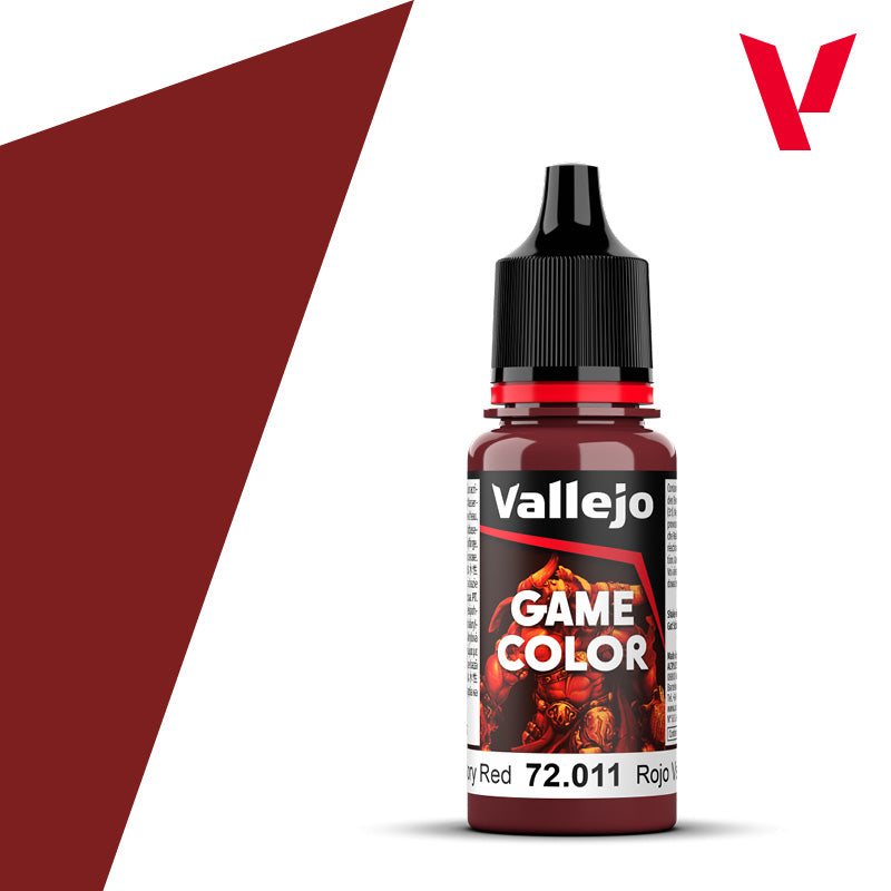 Gory Red - Game Colour Range 18ml - AV Vallejo Paints