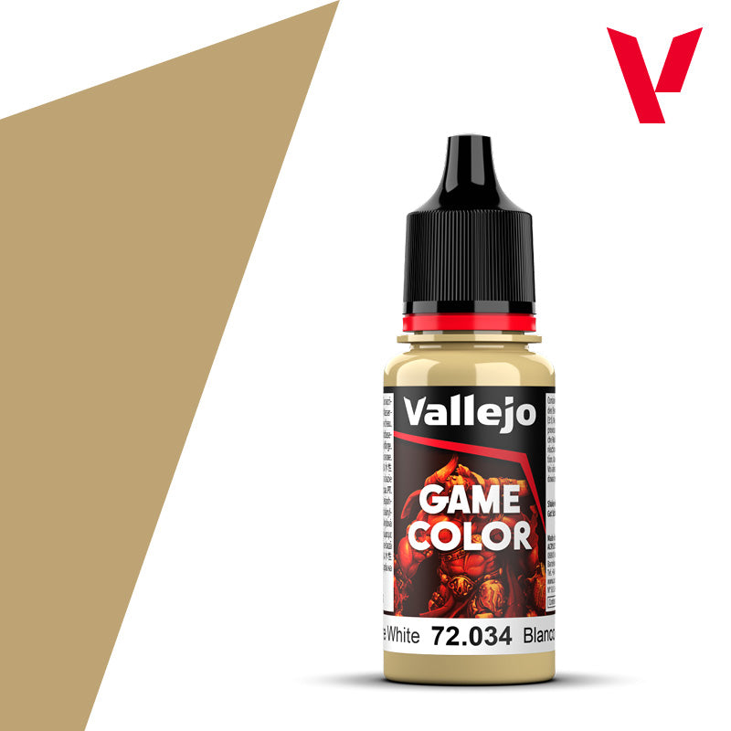 Bone White - Game Colour Range 18ml - AV Vallejo Paints