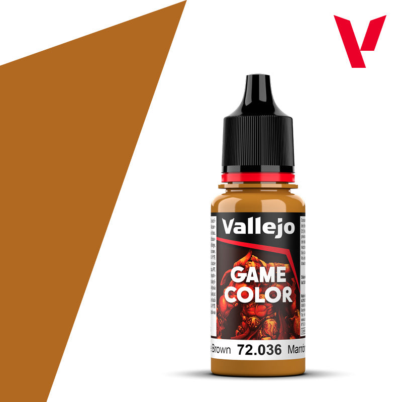 Bronze Brown - Game Colour Range 18ml - AV Vallejo Paints