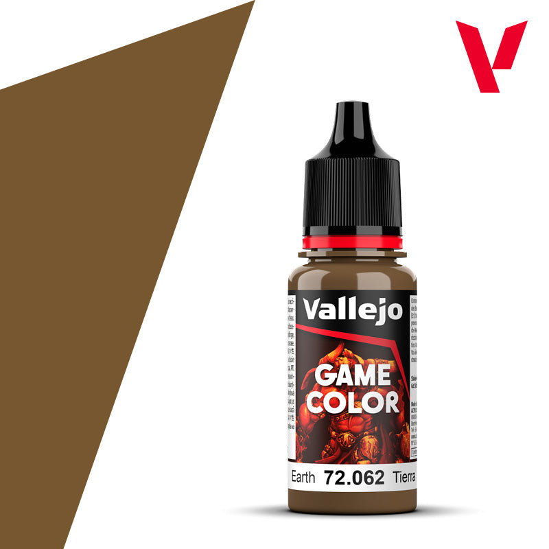 Earth - Game Colour Range 18ml - AV Vallejo Paints