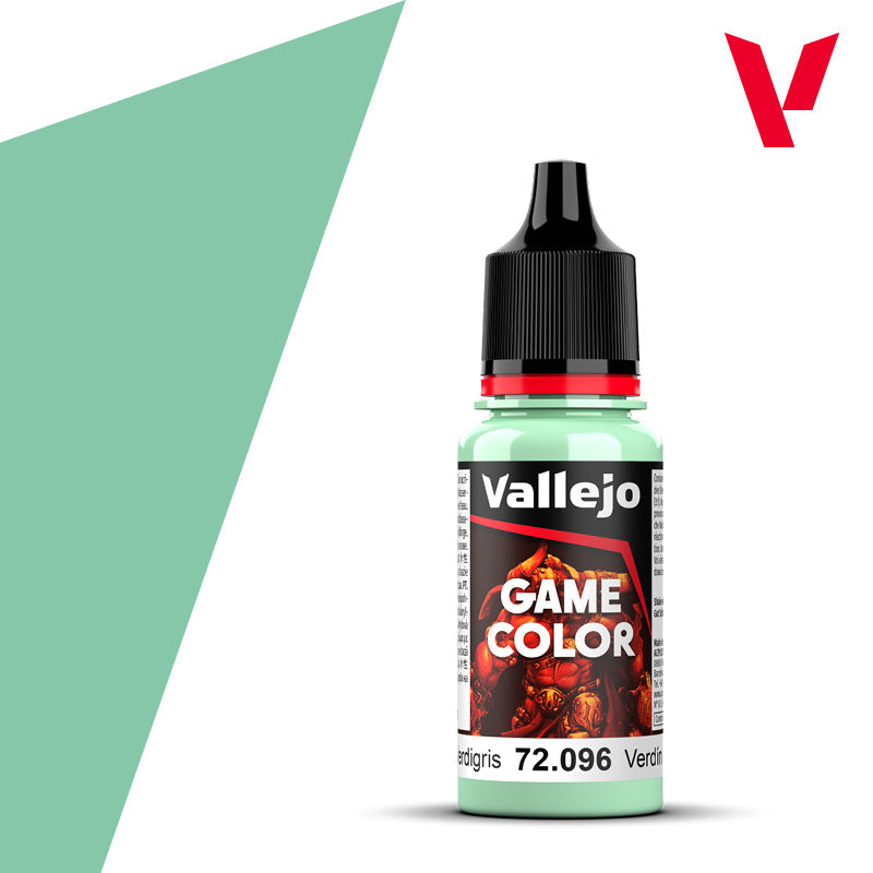 Verdigris - Game Colour Range 18ml - AV Vallejo Paints