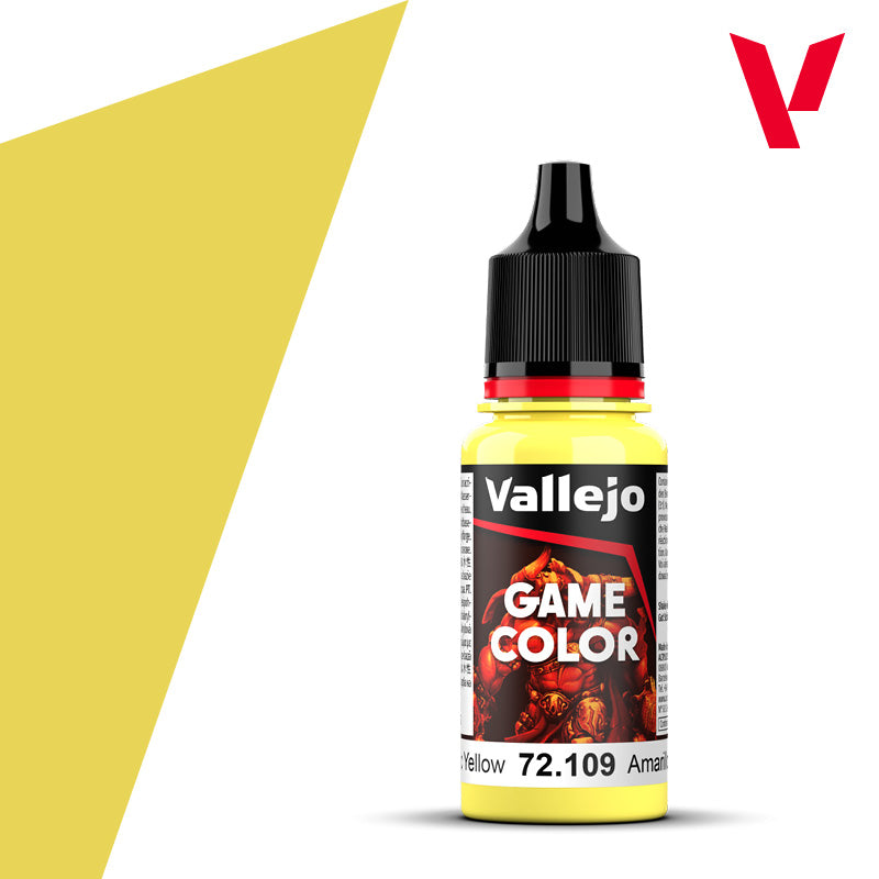 Toxic Yellow - Game Colour Range 18ml - AV Vallejo Paints