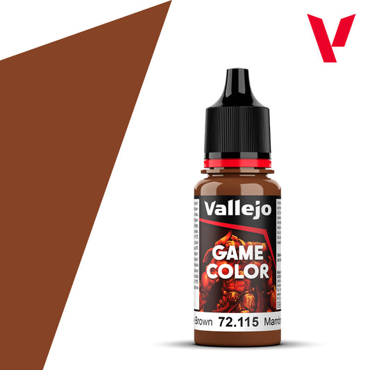 Grunge Brown - Game Colour Range 18ml - AV Vallejo Paints