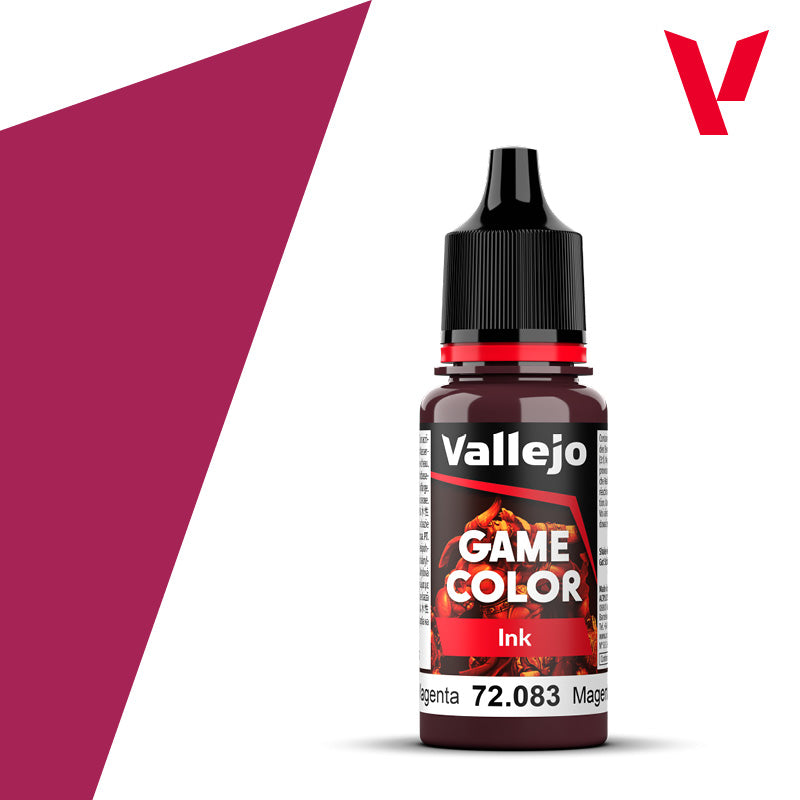 Magenta Ink - Game Colour Range 18ml - AV Vallejo Paints