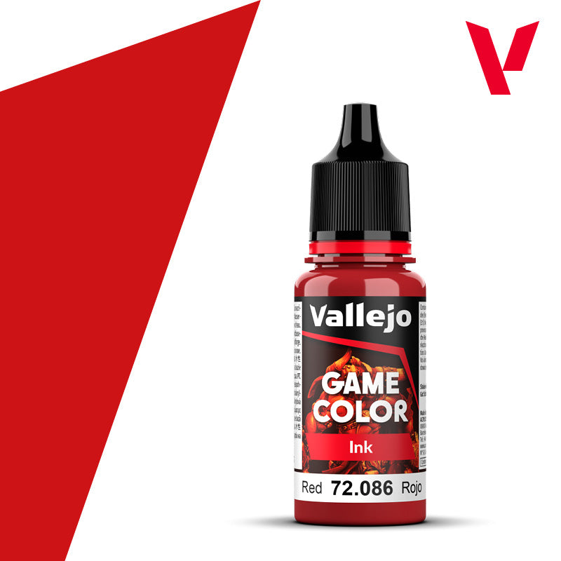 Red Ink - Game Colour Range 18ml - AV Vallejo Paints