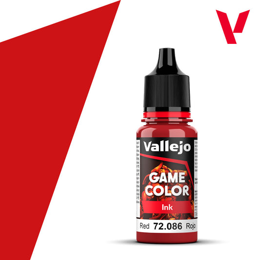 Red Ink - Game Colour Range 18ml - AV Vallejo Paints