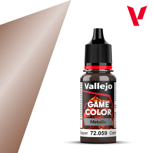 Hammered Copper - Game Colour Range 18ml - AV Vallejo Paints