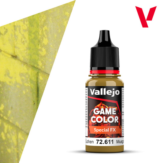 Moss And Lichen Effect - Game Colour Range 18ml - AV Vallejo Paints