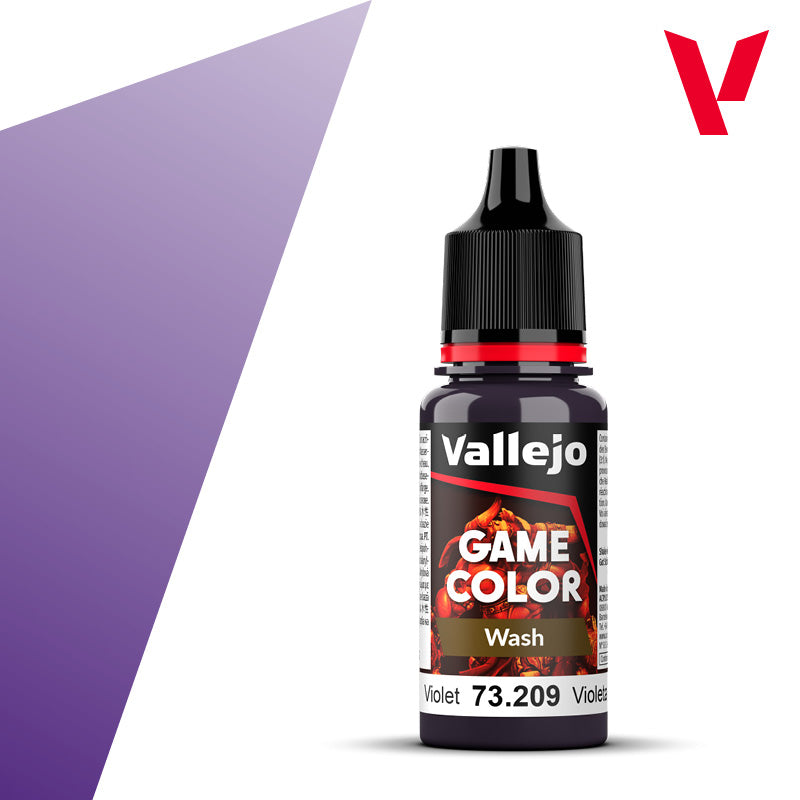 Violet Wash - Game Colour Range 18ml - AV Vallejo Paints