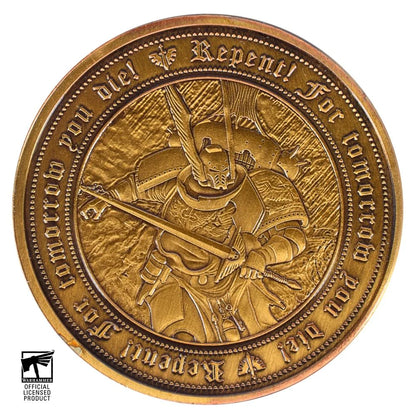 Pre Order: Warhammer 40,000: Dark Angels Collectible Coin - Warhammer Merchandise - Brand New